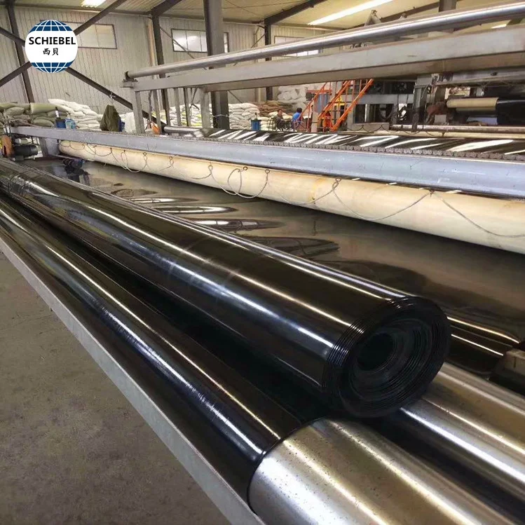 Low cost Static waste water Odor Biogas capture 1.5mm HDPE geomembrane