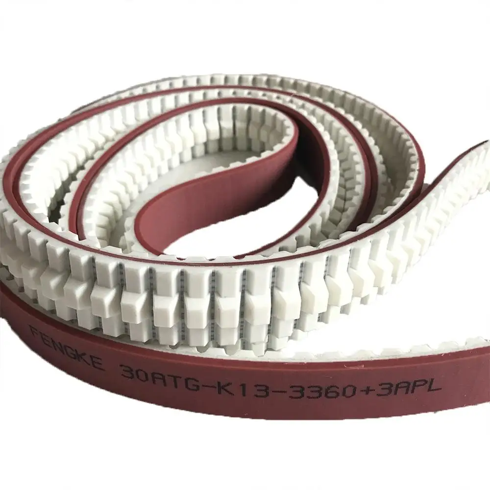 APL Coating PU Timing Belt With K13 Guide 30ATG-K13-3360+3APL