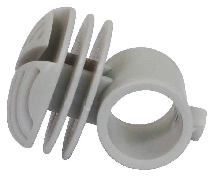 Ring Type Bearing Rod Insulator Plastic Electric Fence accessories middle Insulator for round tube 21mm