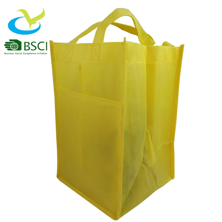 
non woven wine gift bag recycle carry bags eusable 4 bottles promotion bag 