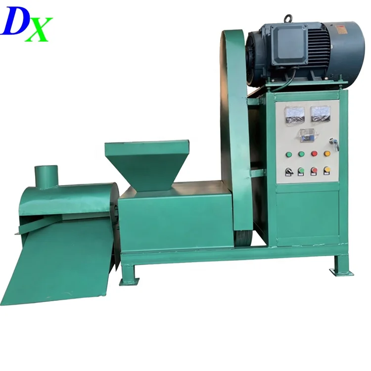 wood rice husk sawdust pini kay briket press machine