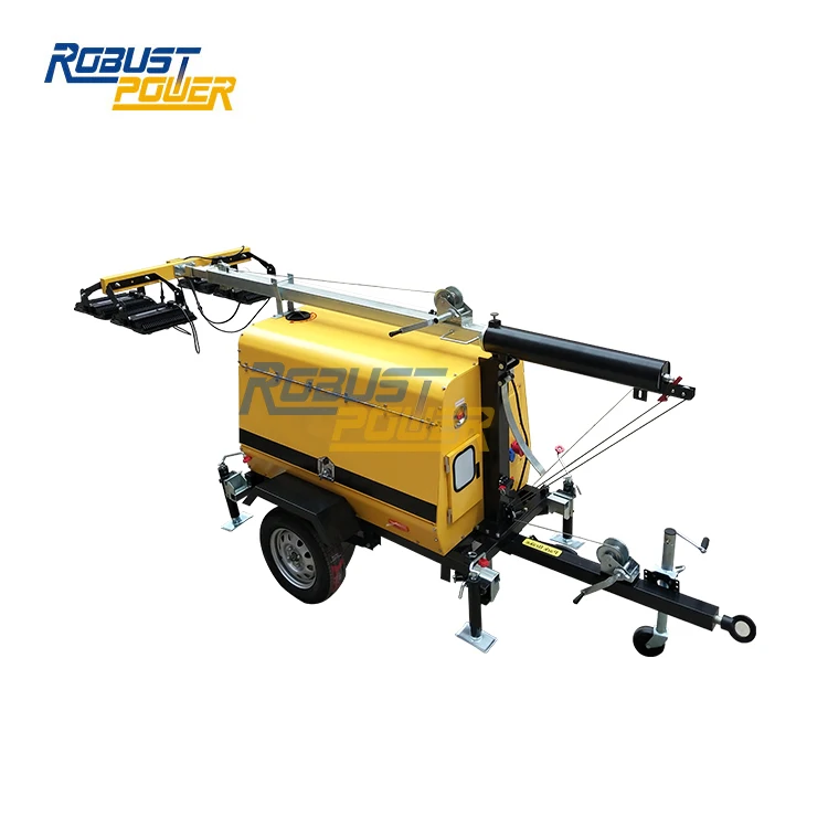 LED Flood lights portable LED Mobile Light Tower Generator