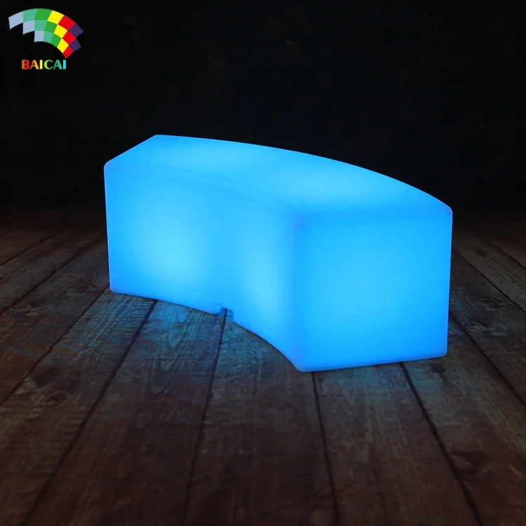 
Economical Outdoor Led Bar furniture Led Patio Furniture led bench 