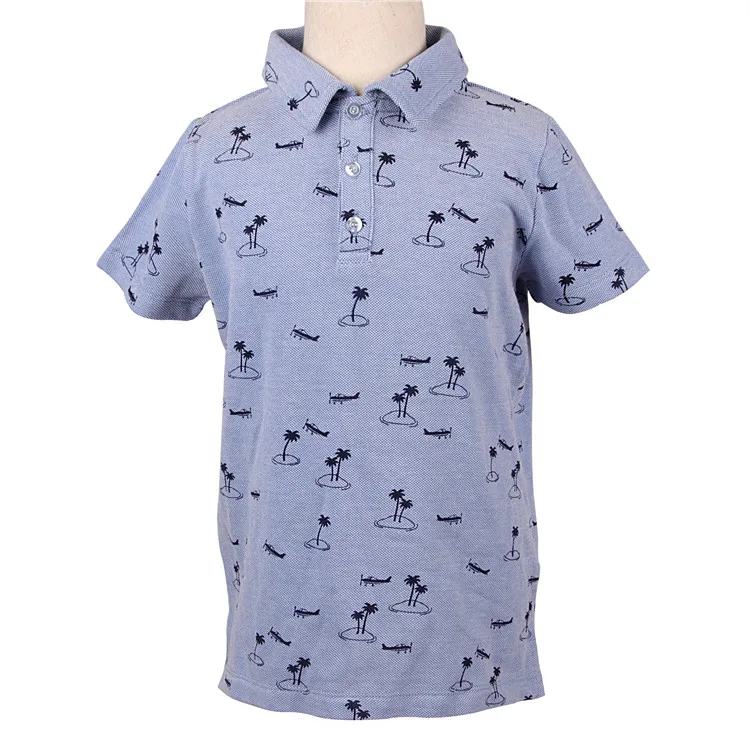 Оптовая продажа, одежда из хлопка для мальчиков одежда Однотонная футболка-поло с короткими рукавами для детей