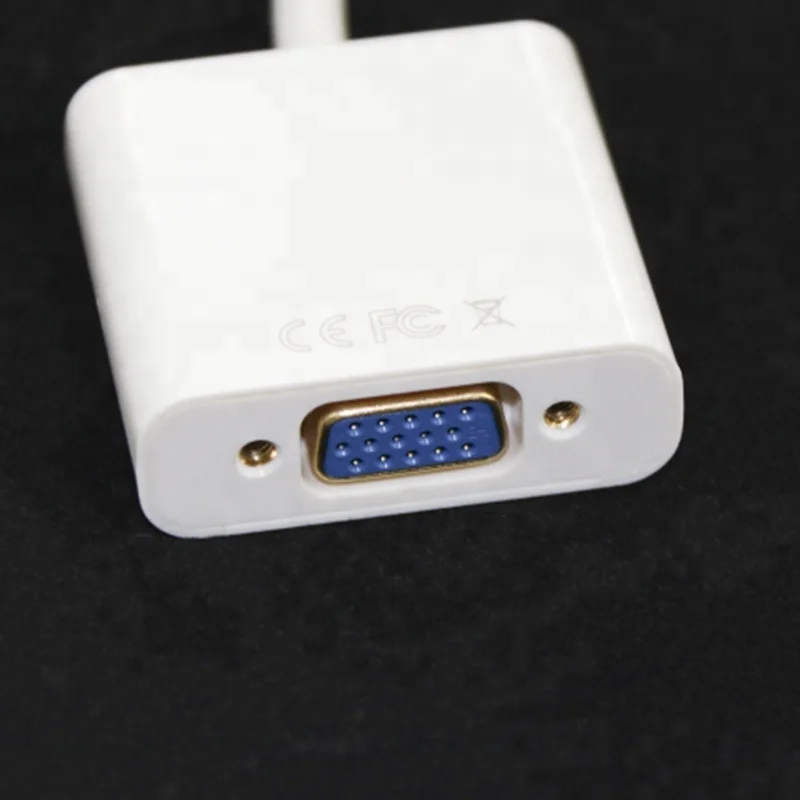 2018 мануфактура высокого разрешения 1080р displayport мужчина к женщине адаптер DP к VGA конвертер Кабель