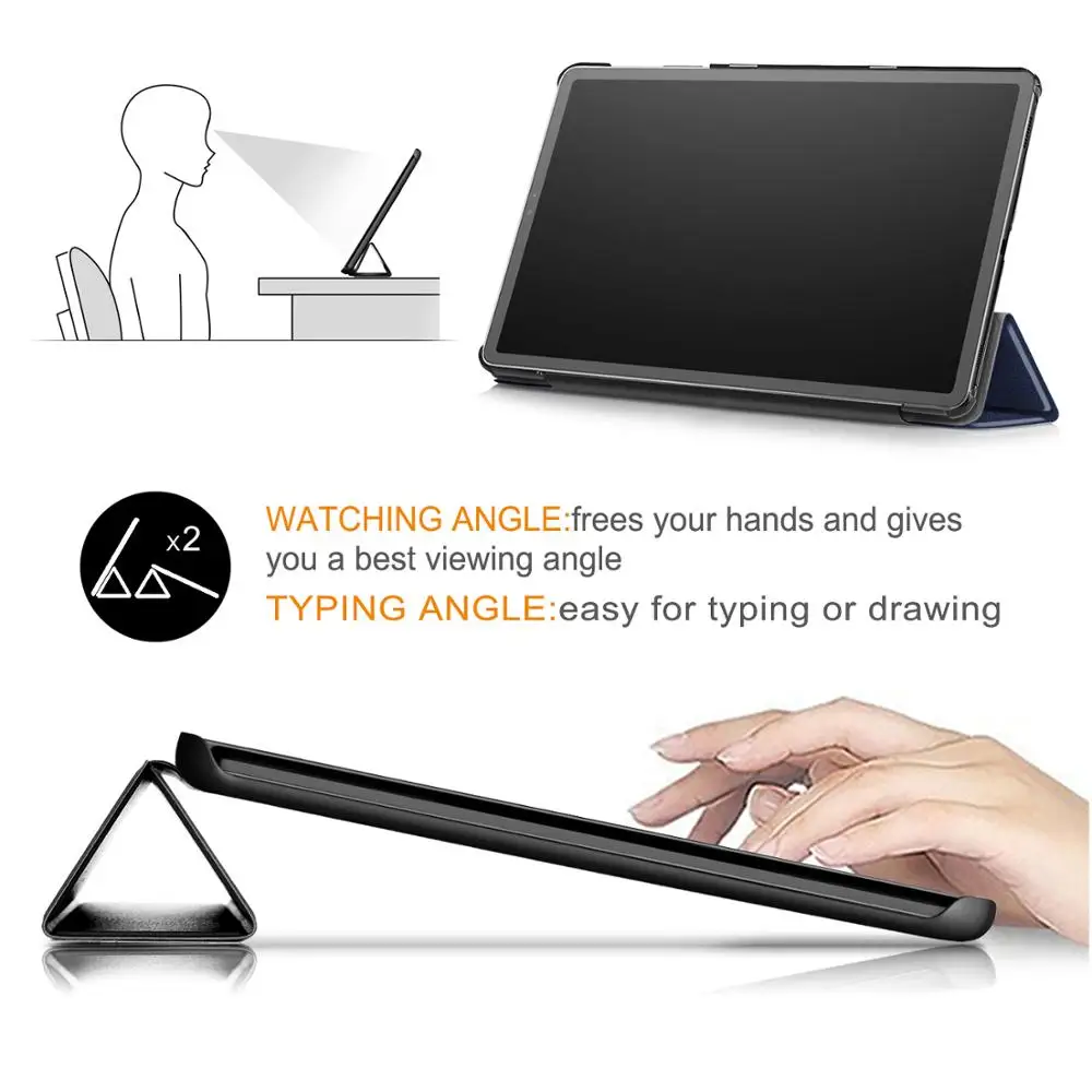 pu leather Case Cover for samsung galaxy tab s5e 10.5 Inch SM-T720/T725 tablet 2019