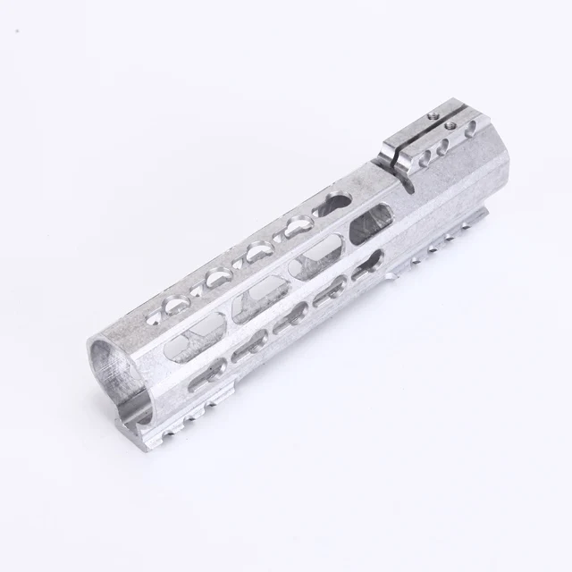 
Light Weight Mil-Spec Type-III Hard Anodization Aluminum Free Float M-Lok Handguard 7 Inch with Rail Sections for AR15 M4 Rifle 