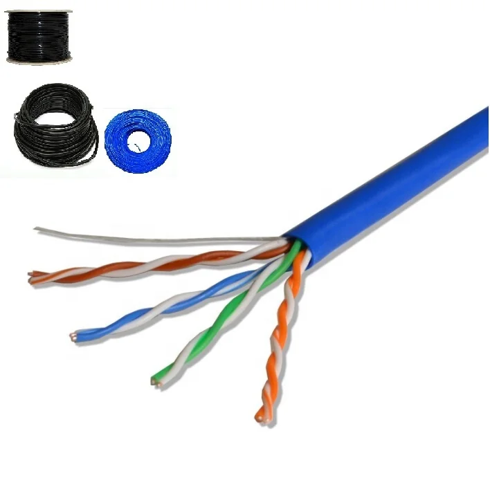 99.99% чистой меди cat5e Cat6 Cat 6 навалочных кабели lan