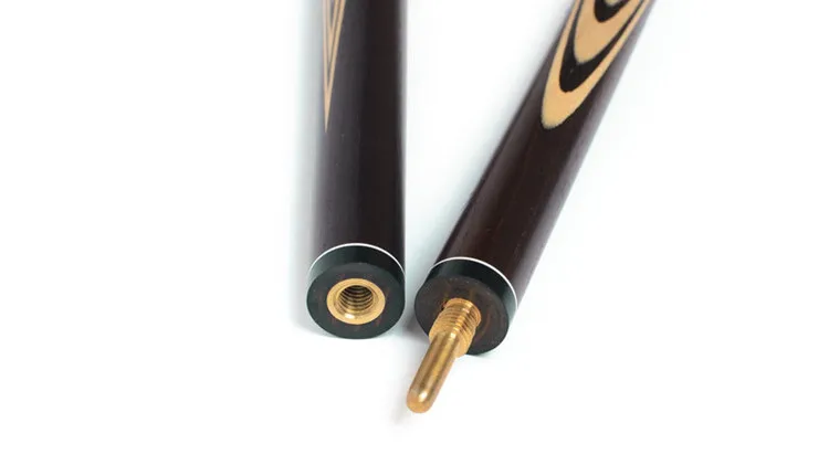 Discount Sales 3/4 Jointed carbon Ash Wood Snooker Cues Billiard Cues