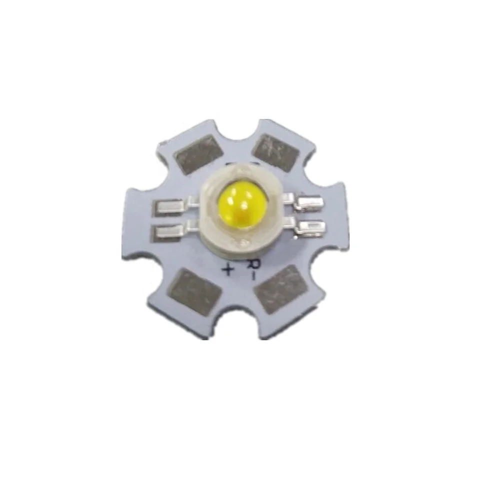 670nm 660nm red and 440nm blue double color led chip 2W 6W for growing light