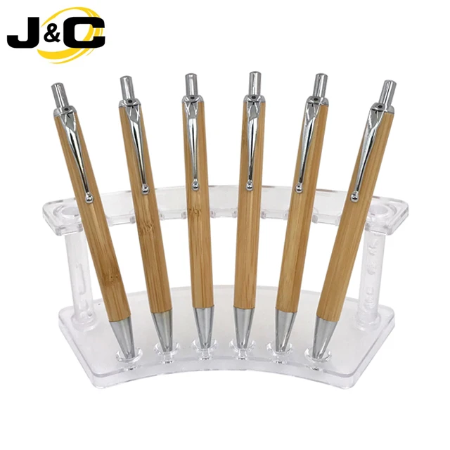 
100% recycled and hot selling bamboo and wooden pen 