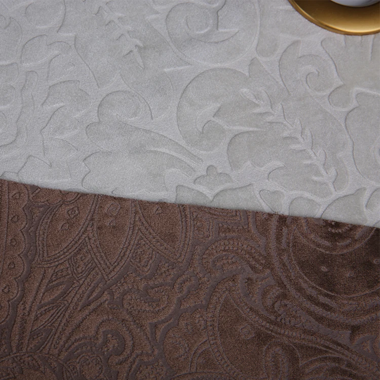 Оптовая продажа высокое качество низкая цена вельвет с узором, ткань с цветочным принтом