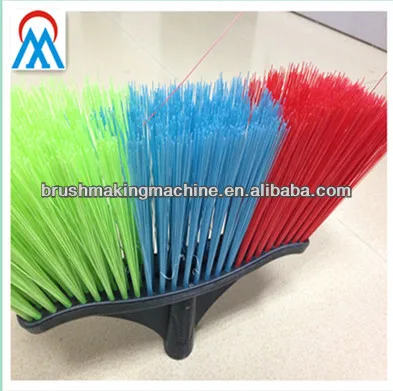 
Good look high speed household broom 5 axis automatic high speed 2 drilling and 1 tufting machine/Variety shape brush and brooms 