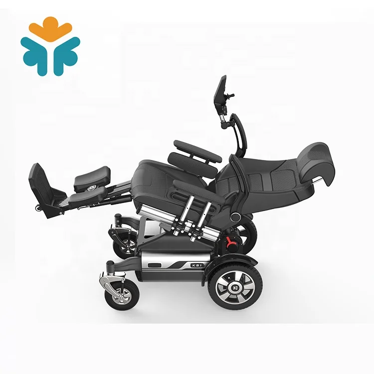 Motorized Medical Used Portable Lightweight Folding Electric Wheelchair