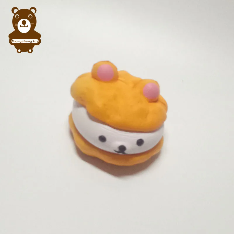 Новый продукт squeeze puff медведь из мягкой искусственной кожи замедлить рост Симпатичные мягкими стресс игрушки