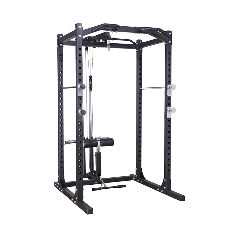 Professional multifunction power rack squat cage gym equipment