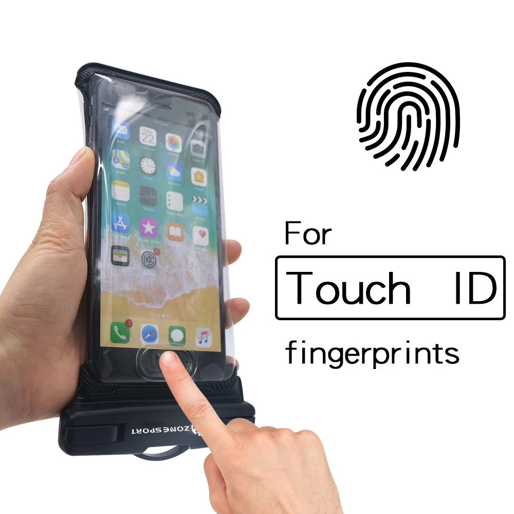 US Patent Design IPX8 30M Touch ID Fingerprinting Waterproof Mobile Phone Case for Iphone
