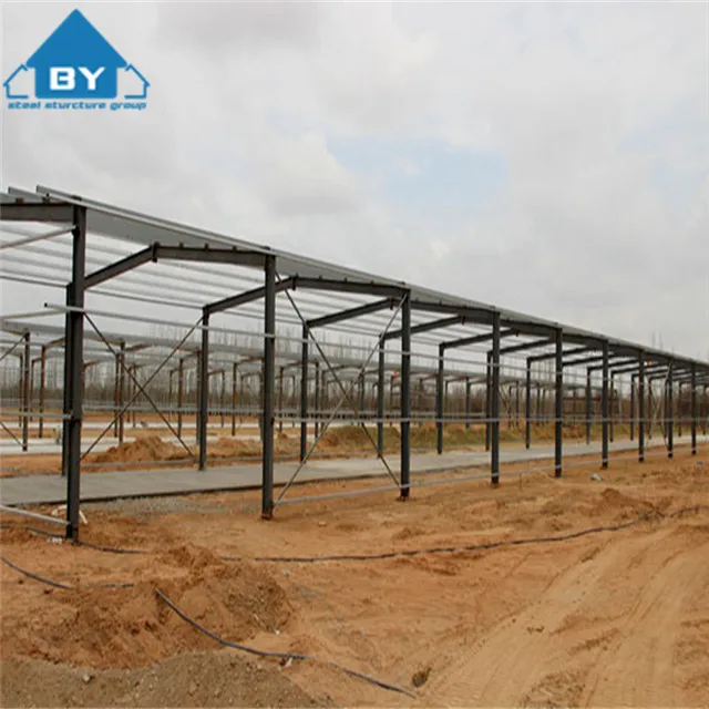 China Suppliers Prefab Steel Structure Construction Chicken Broiler House