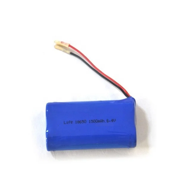 LiFePO4 Rechargeable Battery Pack 6.4V IFR 18650 1500mAh 2S1P OEM Brand Lithium Iron Phosphate Batteries Ultra Long Cycle LiFe