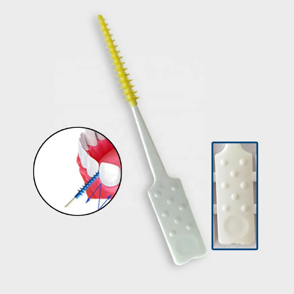 OEM Pack Interdental Soft Stick, CE certificate, interdental soft brush picks