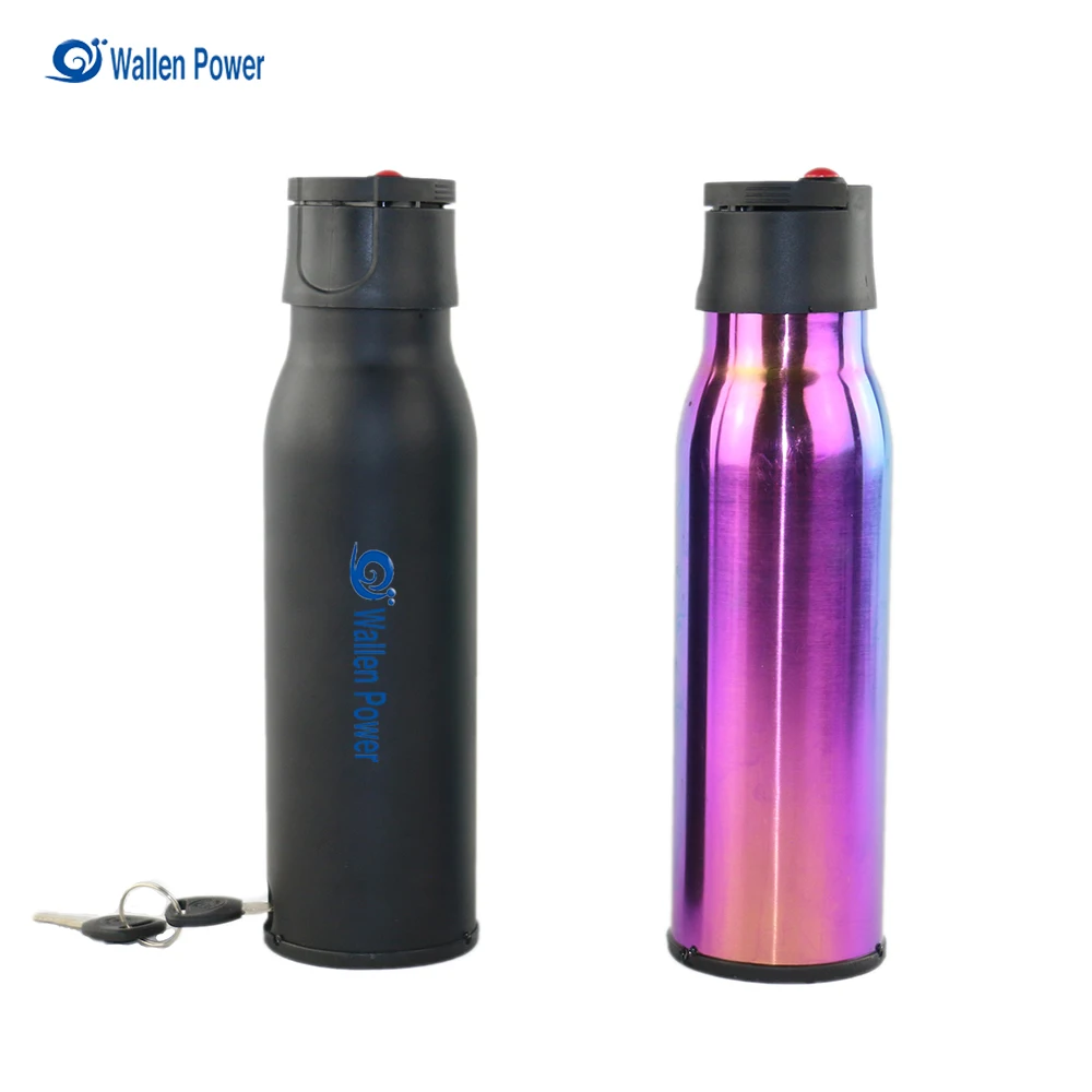 With USB color bottle type battery 36v 7ah li-ion battery 36v 7ah for ebike 500W