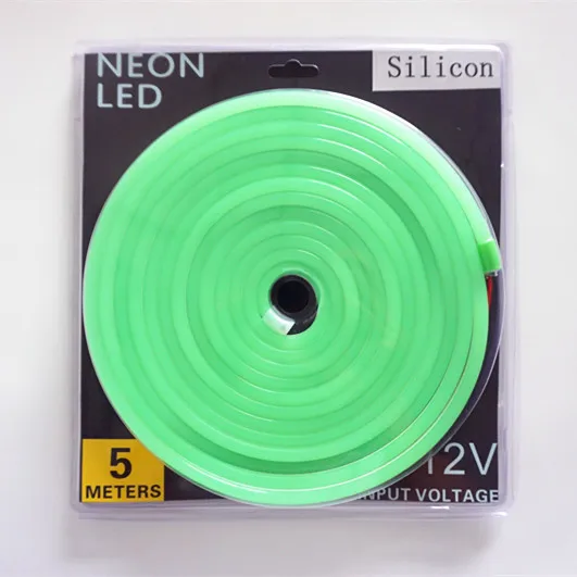 12V 24V 120V 240V Ultra thin waterproof 612 mm ice blue led neon flex light for make neon sign