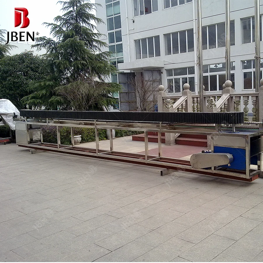 Непрерывный пастеризатор для бутылок с молоком и соком