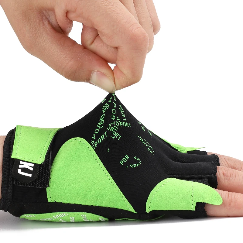 High quality bodybuilding accessories fingerless gym workout gloves for women