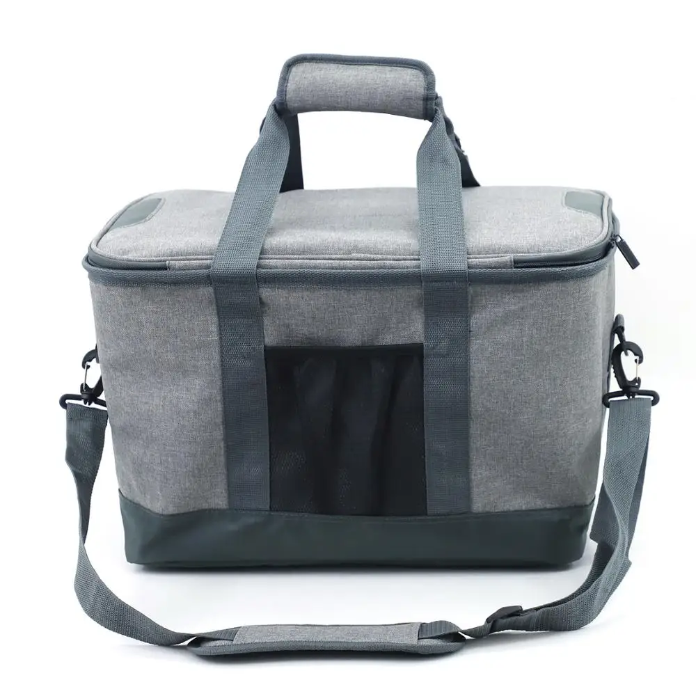 Лидер продаж на Amazon, большая изолированная сумка для пикника с открывалкой для бутылок, складная сумка-холодильник, сумка для доставки продуктов
