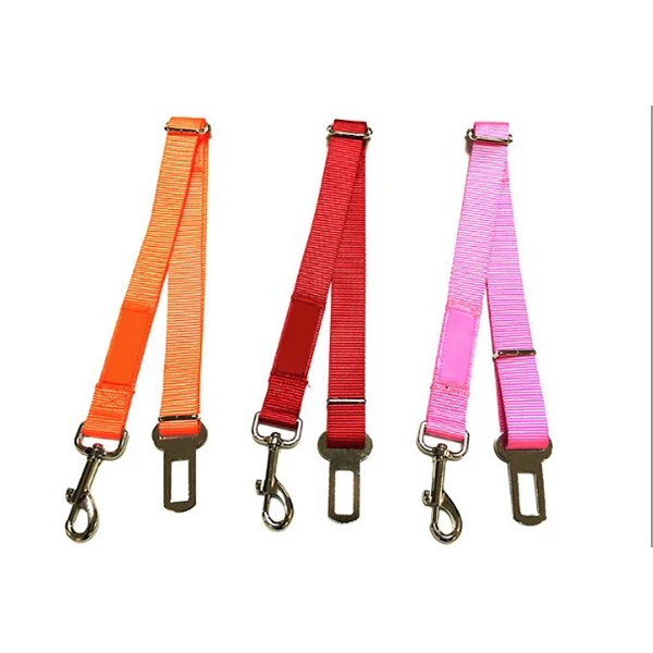 Pet Adjustable Bungee Car Safety Seat Belt