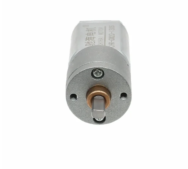 ChiHai Motor CHR-GM20-130S DC High Torque Electronic Motor Reductor 6V 500rpm 3V 245rpm Robot Power Gear Motor