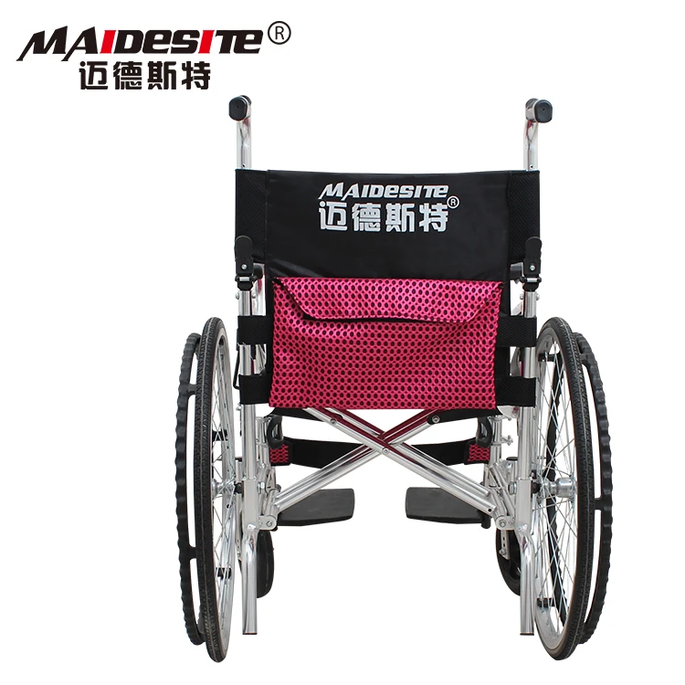Manufacturers good quality excellent big tires foldable lightweight wheelchair