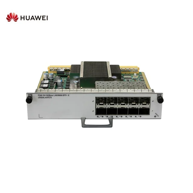 03030TUQ CR5D0LAXFE70 10-Port 10GBase LAN/WAN-SFP+ Flexible Card for NE40E