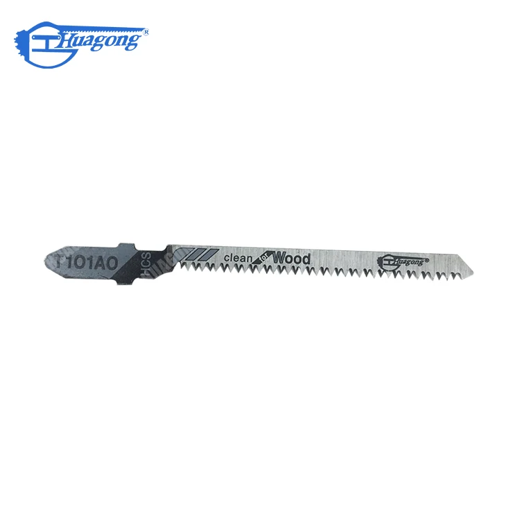 OEM brand T101AO high carbon steel unbreakable 76mm jigsaw blades for cutting wood