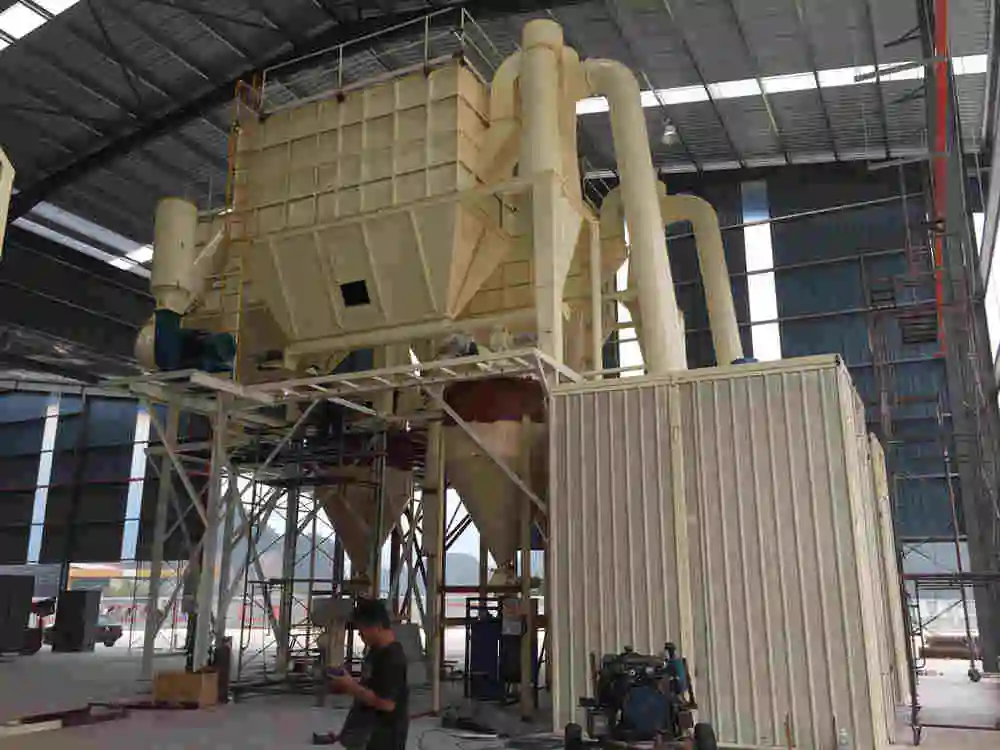 16 years experience top manufacturer of ultra fine powder roller mill/limstone powder making machine/micro powder grinding mill