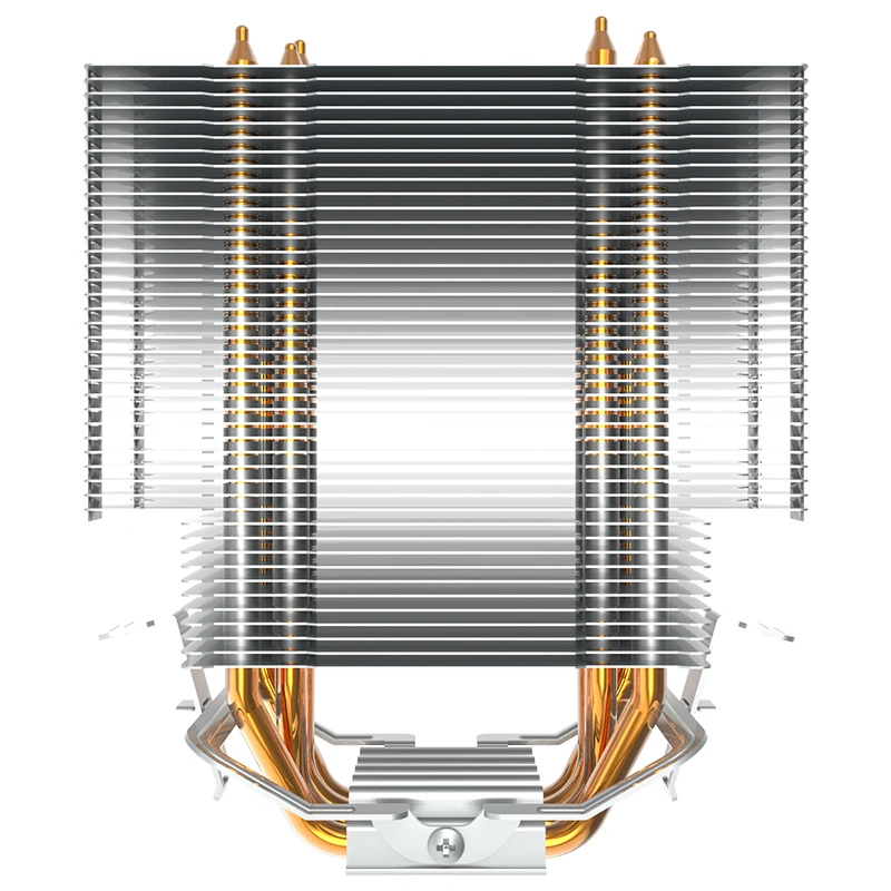 Aigo E3 4 тепловыми Процессор кулер вентилятор охлаждения Aura чехол для ноутбука