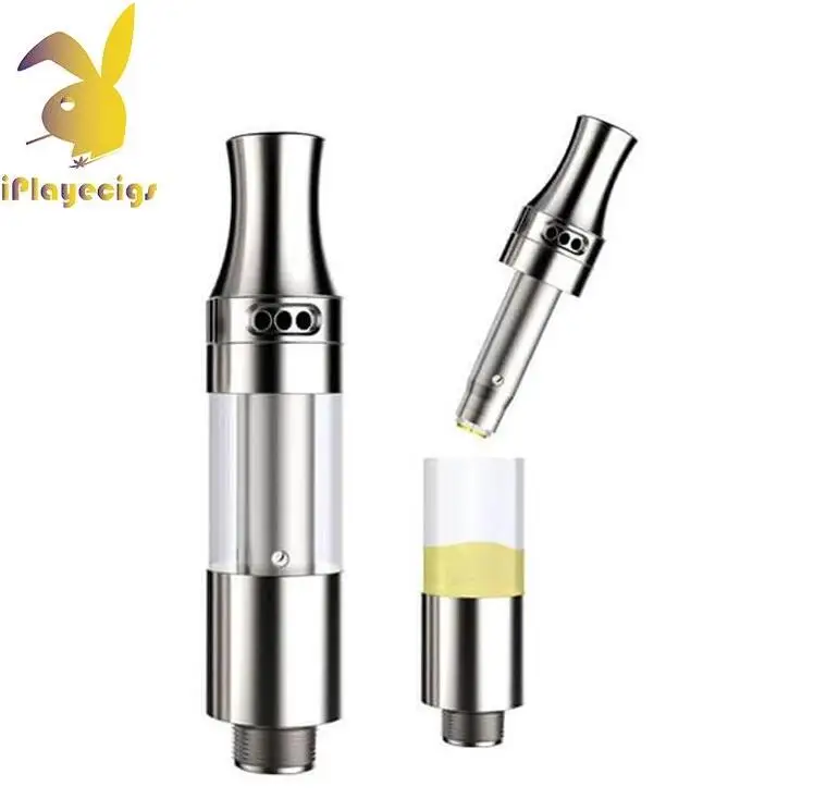 Factory Wholesale 510 Empty Leak Proof E Cigarette Vape Pen Carts Thick Oil 0.5ml 1ml Cbd Atomizer Cartridge