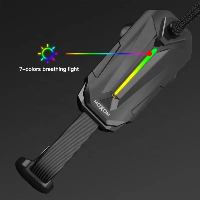 Newest item 90 Degree USB Cable MOXOM Game Cable Elbow No Drop Suction Phone Cable