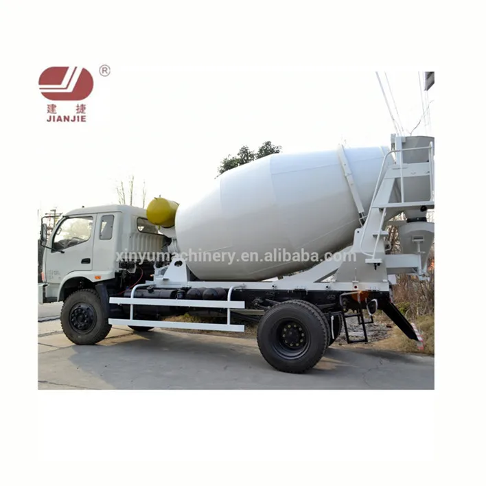 High Quality Small Concrete Mixer Beton Mini Mixer Truck For Ready Mix Transporter 10 Cubic Meters Ready Mixer Truck With Pump