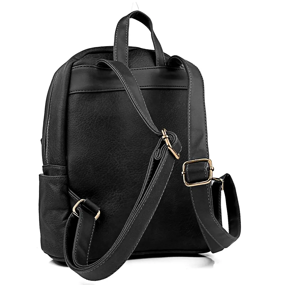 Женский рюкзак, кошелек из искусственной кожи, повседневная школьная сумка, модный рюкзак, кошелек