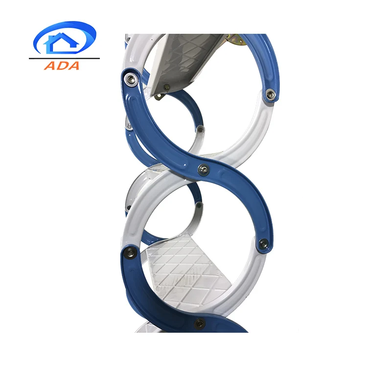 Outdoor Easy Folding Steps Ladder Safety Step Ladders with Handrail