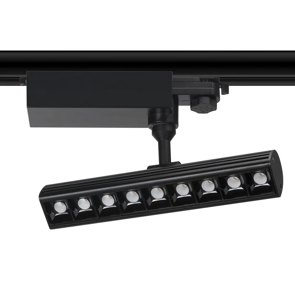 UGR7-10 anti-glare patent 12/36/48 degree 23W LED linear track light