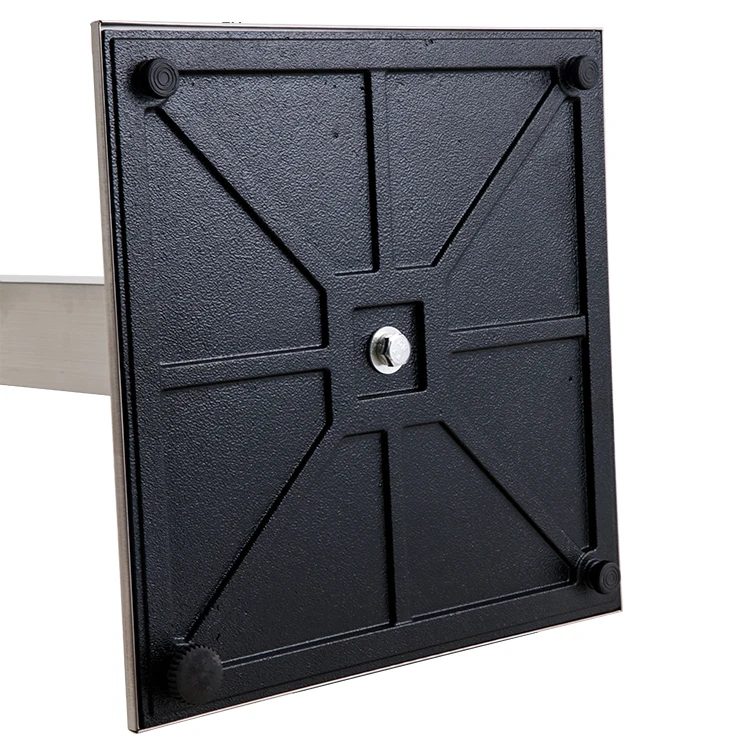 Commercial Contract Single Leg Metal Adjustable Height Table