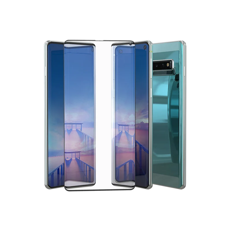 покрытие 0 15 мм отпечатков пальцев S10 закаленное стекло для Samsung плюс LITE Screen Protector пленка ПЭТ
