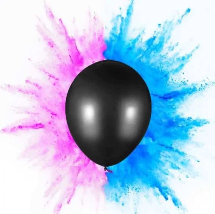 Шар с порошковым или красивым конфетти