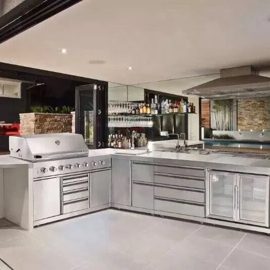 Cheap Outdoor Furniture Modern Outdoor bbq Cabinet