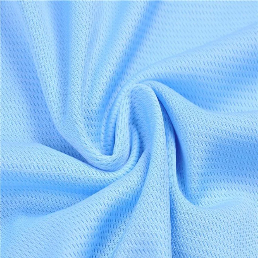 stock lot fabric 100%polyester soft recycled pet mesh birds eye dry fit micro rpet different type corset mesh fabric