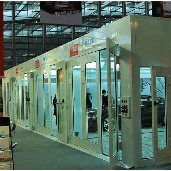 Rock wool insulation spray cabin for car repair