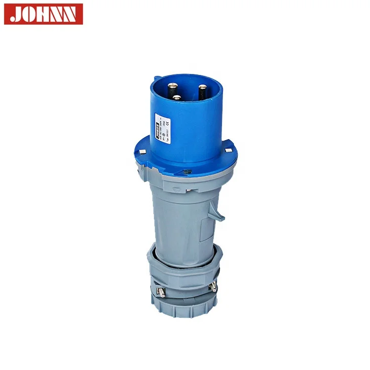 High Quality 3 Pin Safe Power Supply 63amps Industrial Connector
