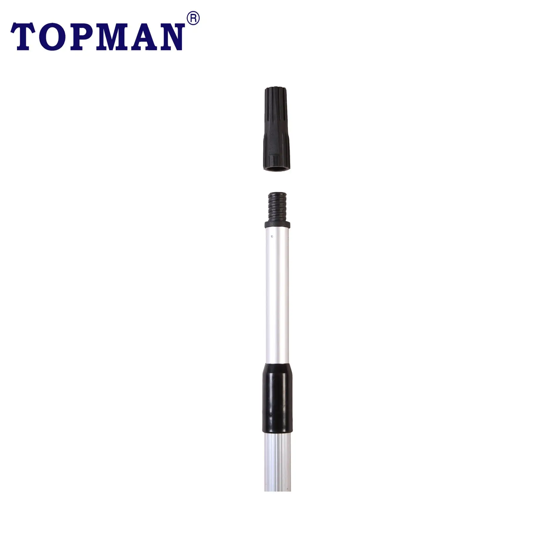 TOPMAN 2 Meter 2 sections twister locking aluminum extension pole